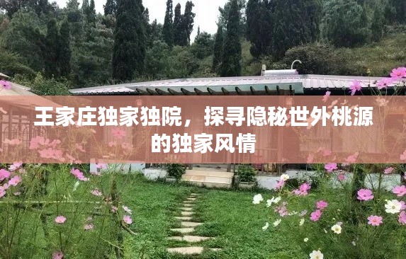 王家庄独家独院,探寻隐秘世外桃源的独家风情