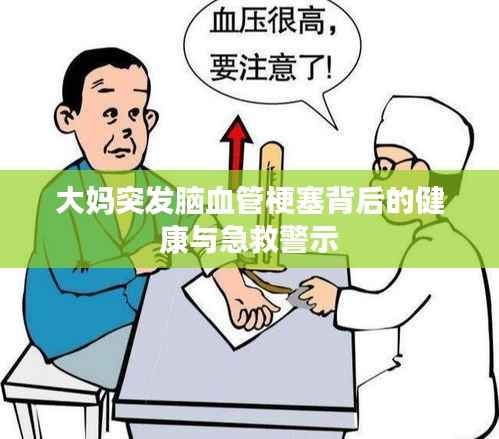 大妈突发脑血管梗塞背后的健康与急救警示