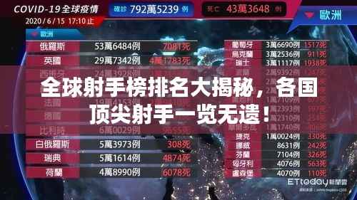 全球射手榜排名大揭秘,各国顶尖射手一览无遗!