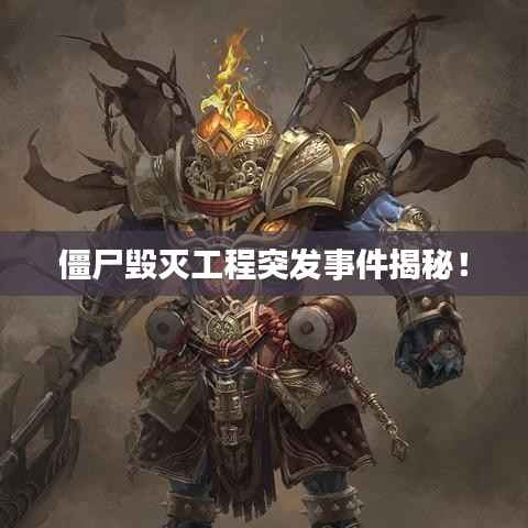 僵尸毁灭工程突发事件揭秘!